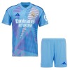 Conjunto (Camiseta+Pantalón Corto) Portero Real Madrid Primera Equipación 2024-25 - Niño